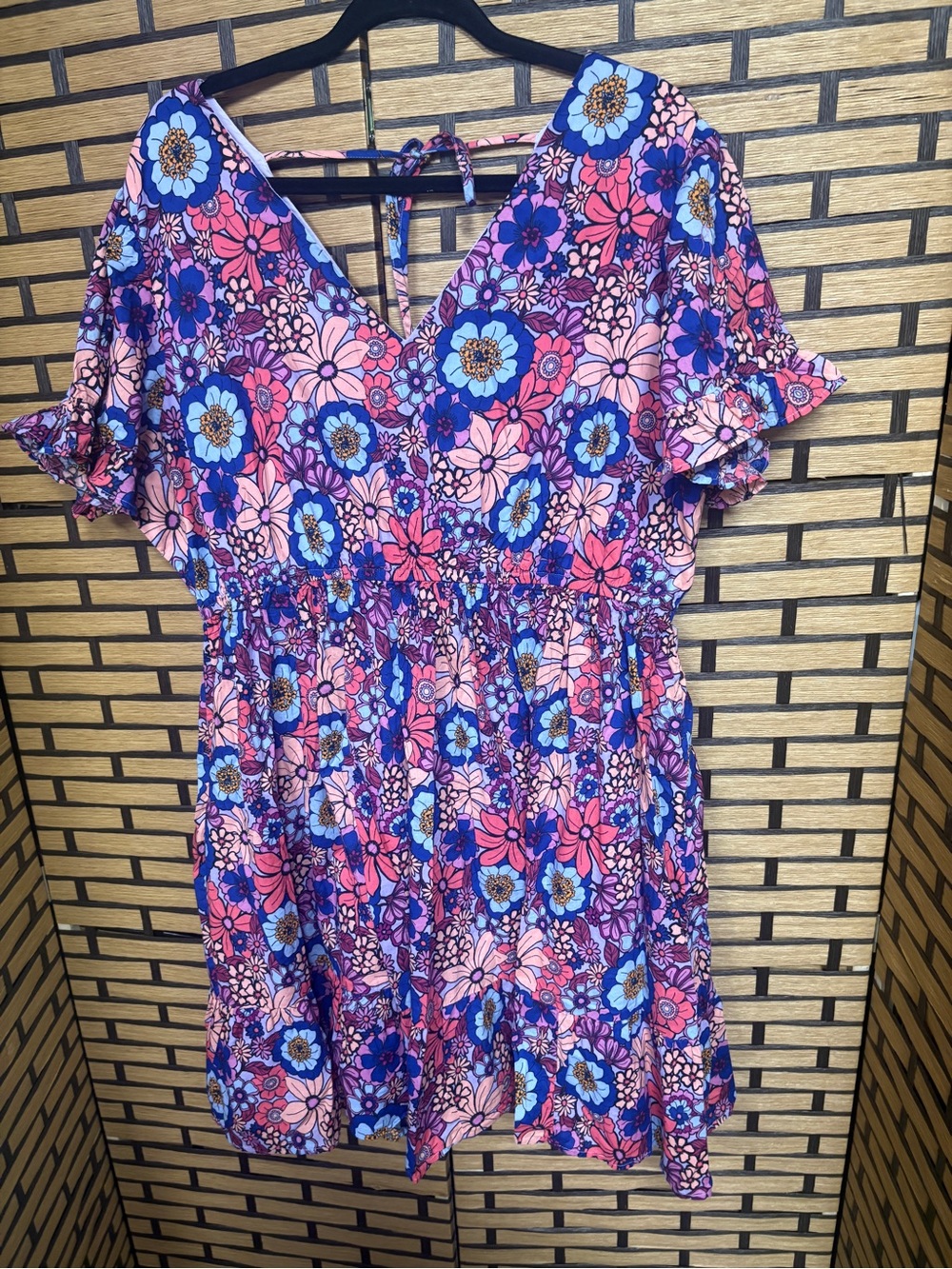 Terra & Sky floral dress size 3X